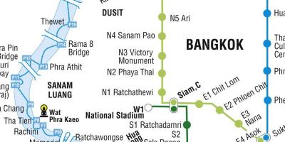 Mapa metra, Bangkok Bangkok