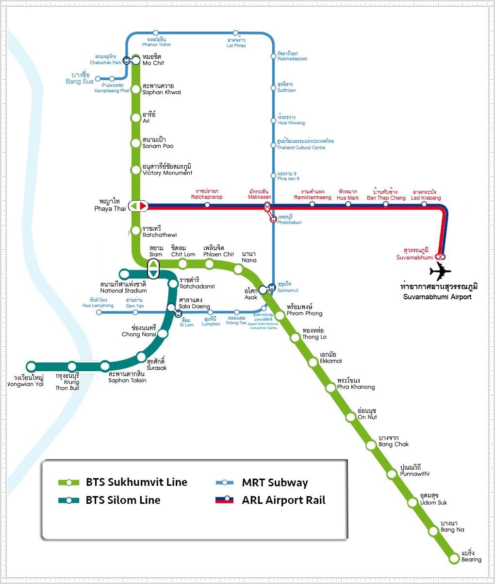 BC Bangkok mapa 2016