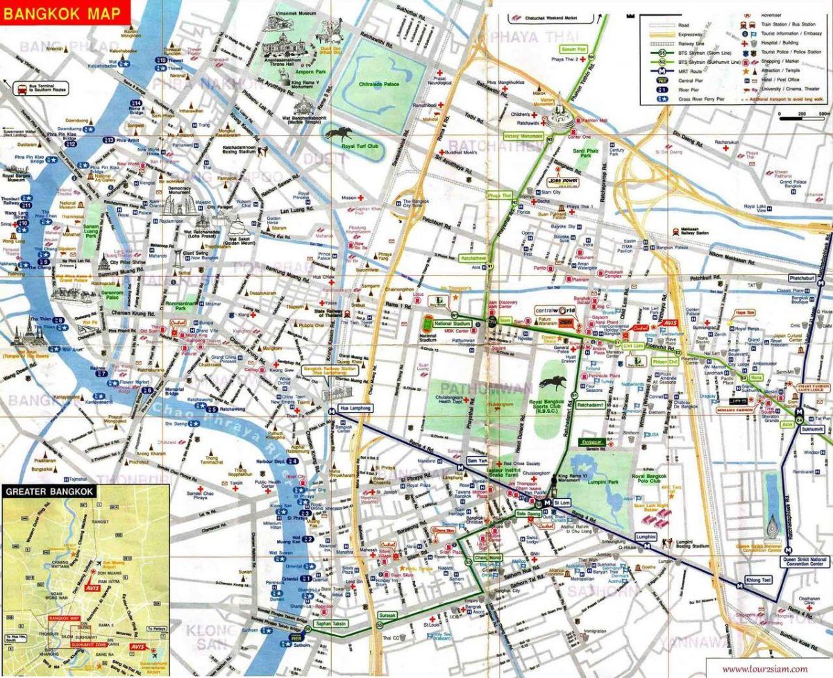 mapa MBC Bangkok